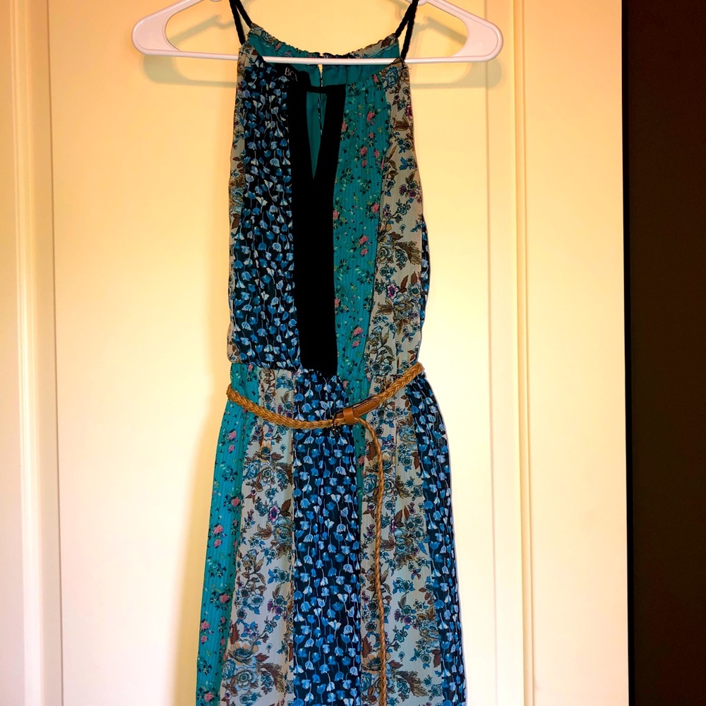 BCX Multicolor Blue Dress. Size M